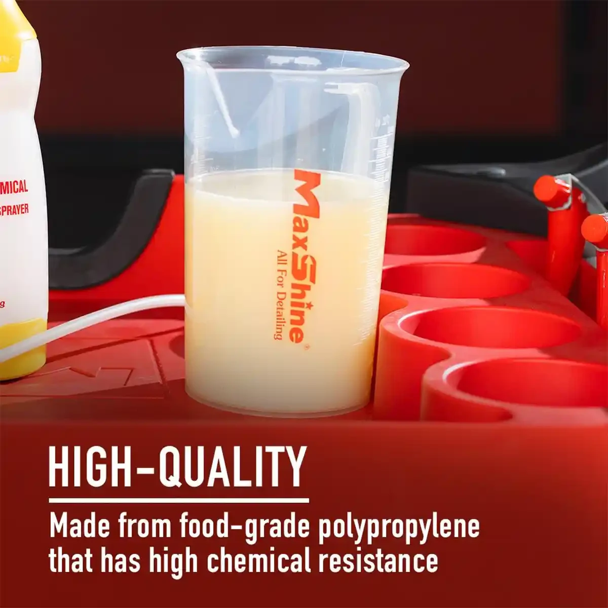 MaxShine Measuring Cups-Transparent - 100ml