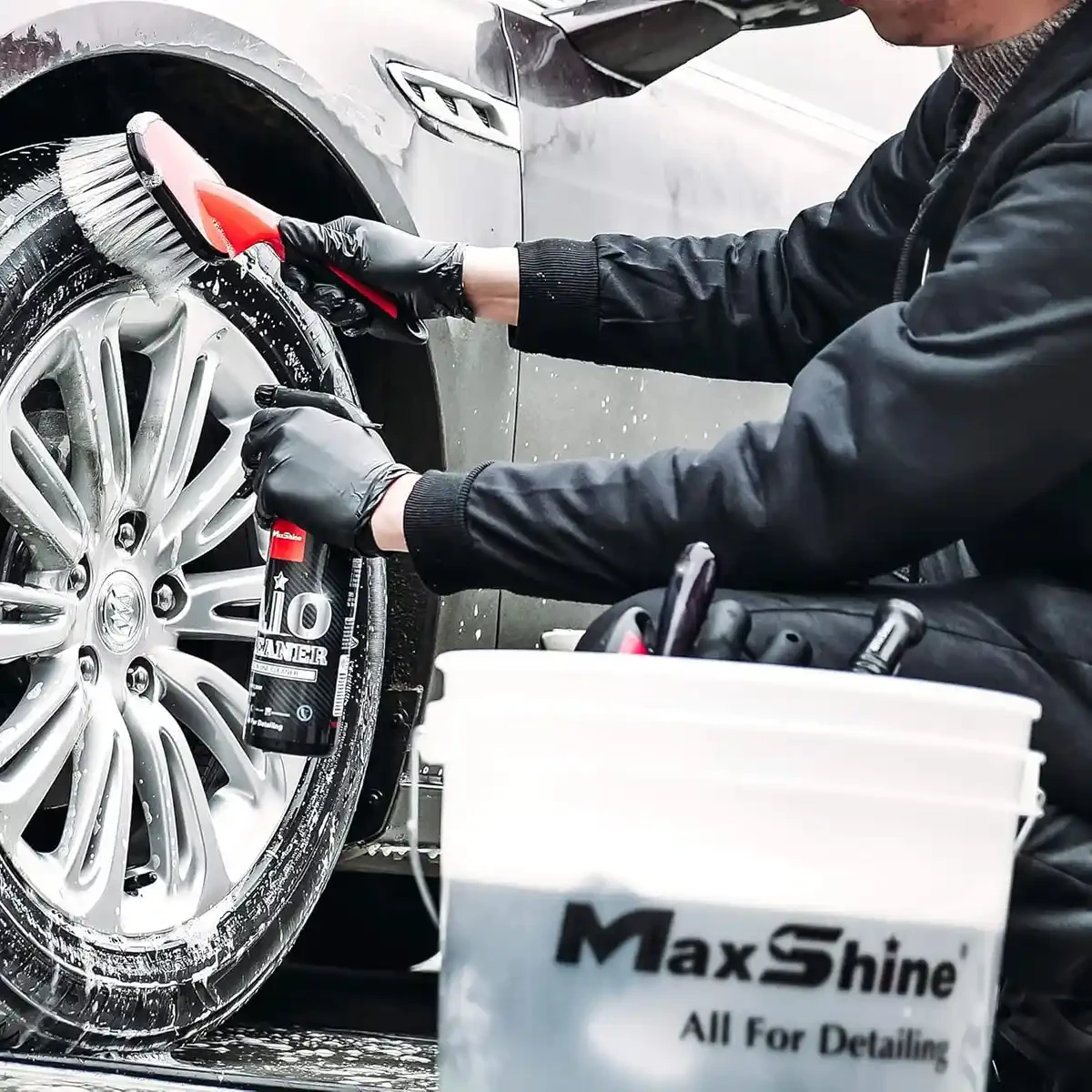 MaxShine Tire Brush