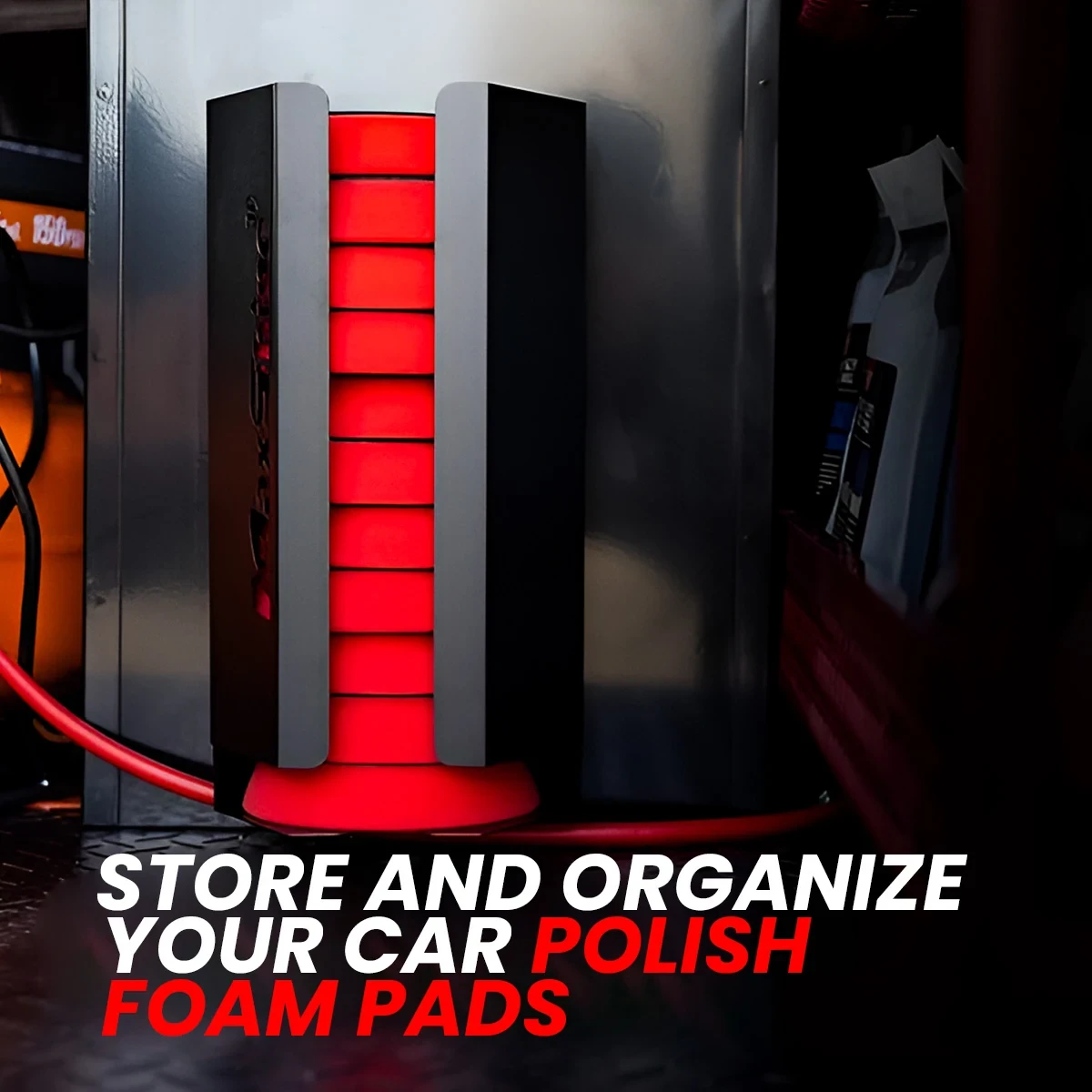 MaxShine 6" Foam Pads Holder,Quality Steel with Paint