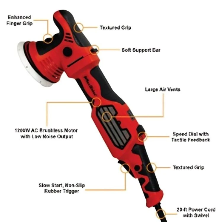 MaxShine MB21 Pro 21mm Brushless Dual Action Polisher